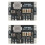 2X XL63020 TPS63020 Lithium Battery USB Automatic Boost Buck Step  Down Module Microcontroller Power Low Ripple 4.2V 1