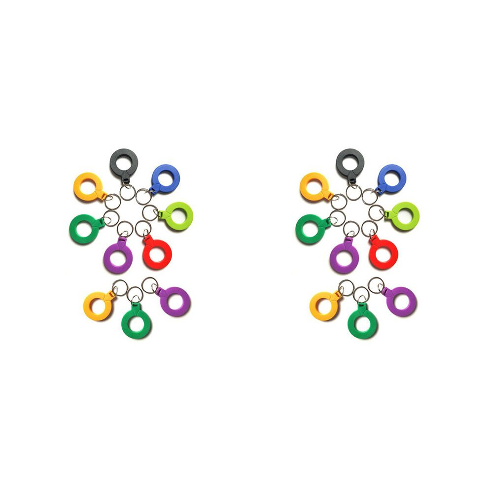 20Pcs 13.56Mhz Cuid Keyfobs Cuid Changeable Mf S50 1K Ic Keys Keyfobs Token Tags Nfc Clone Copy Block 0 Uid Writable 6133606782446
