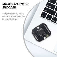 6X MT6835 Magnetic Encoder Module PWM/SPI Brushless Motor 21BIT Encoder Can Replace AS5048