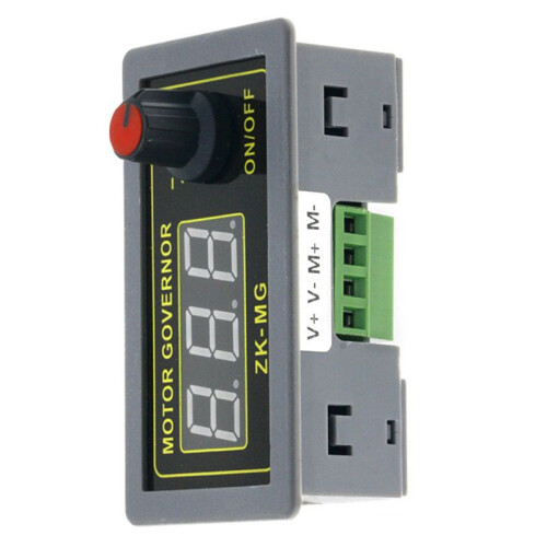 2X DC5V-30V 12v 24v 5A  Motor Controller PWM Adjustable Speed Digital Display Encoder Duty Ratio Frequency ZK- 2