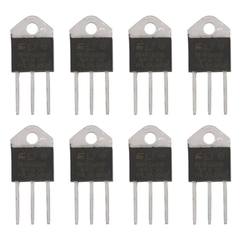 8X BTA41-600B 600V 40A Silicon Controller Rectifier Standard Triac