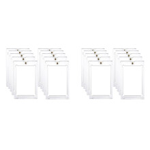 20 Stück 35PT Hartmagnetischer Kartenhalter für Idol-Fotokarten, Schutz für Sport-Sammelkarten, Toploader, Vitrine A