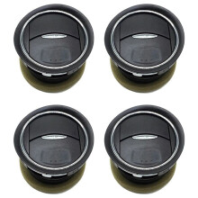 4X Dashboard Air Vent Round Air Conditioning Air Outlet Grille for Mondeo S-Max 6M21U018B09ADW