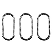 3X Kolfiber Interiör Varningsljusknappbrytare Tidsskydd för  Cooper F55 F56 Countryman F60