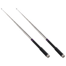 2X Telescopic Antenna SMA-Male VHF 136-174MHz Walkie Talkie Rod Antenna for VX6R 7R