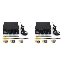 2X QRM Eliminator Bandes  X-Phase 1MHz à 30MHz Annulateur de Signal QRM Éliminateur de Signal en Alliage D'Aluminium avec Cadran et Bouton