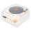 Retro Record Player Bluetooth Speaker 3.7V White 1200mAh 11
