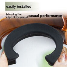 2X C Clip Protector, Violin Protective Sleeve Rubber C Clip Protector Side Panel Cover Clip Violin Replacement Accessory
