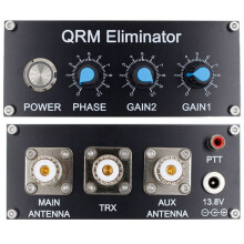 2X QRM-Eliminator X-Phase -Bänder 1 MHz Bis 30 MHz QRM-Signalunterdrücker Signalunterdrücker Aus Aluminiumlegierung mit Zifferblatt und Knopf
