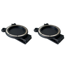 2X Magnetic Belt Clip Holder Mobile Phone Holder Backpack Clip Metal Hook Spring Rope