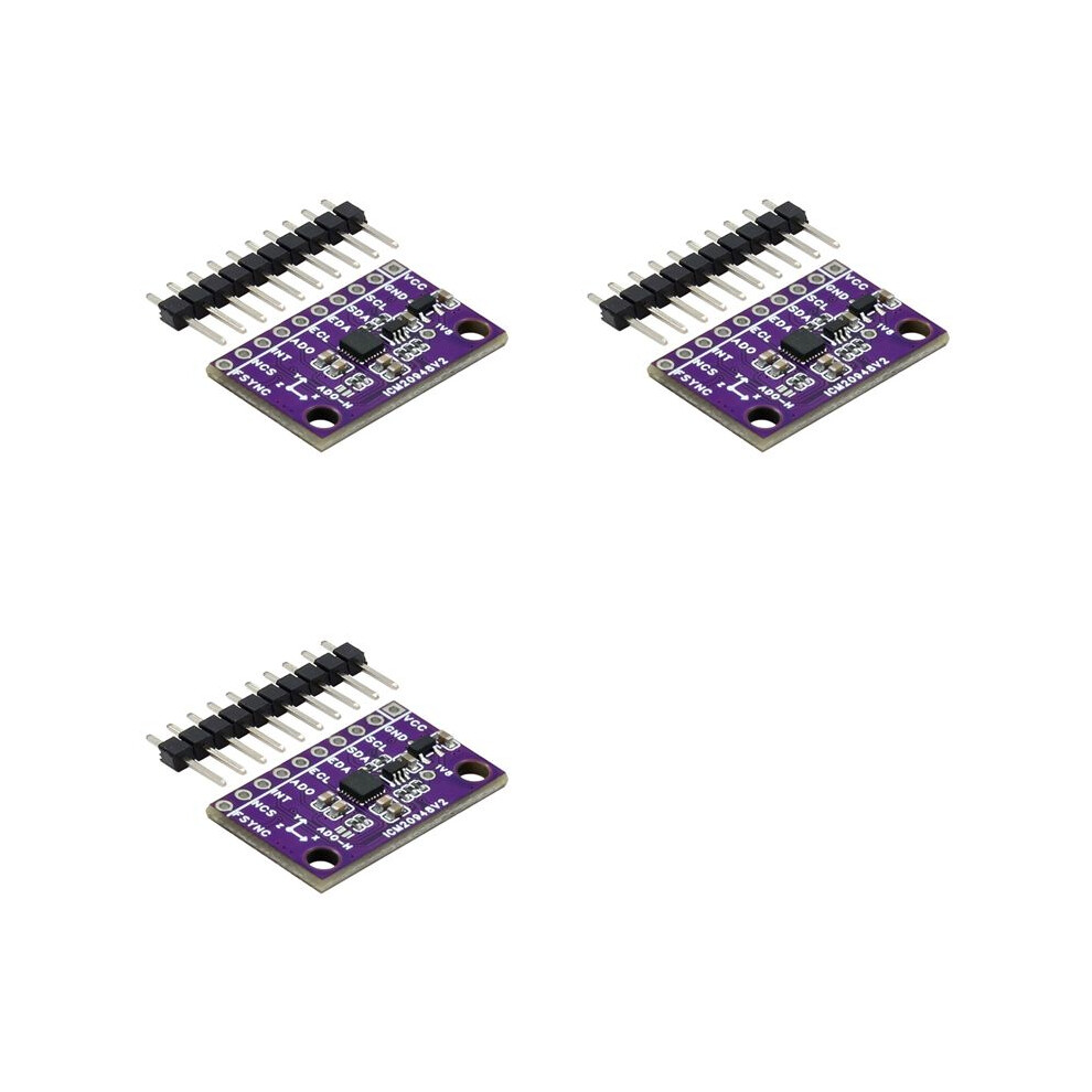 3X Gy-Icm20948v2 9Dof 9-Axis Sensor Acceleration Magnetic Field Sensor Module Icm20948v2 Icm-20948 Replaces Mpu-9250 6031666915906