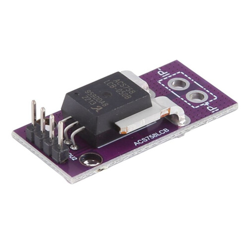 3X ACS758 ACS758LCB-050B Current Module Linear Hall Current Sensor PFF-T Current Detection 3-5V 50A 1