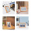 RP2350 7,3 Polegadas e-Paper Ink Display para Raspberry  2 Full Color e-Paper Display para Calendário/Citações/Pinturas 6