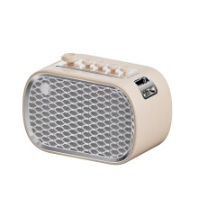 Versatile Desktop Speaker with FM Radio,White Noise Sleep Aid,AUX & TF Card Support,Ideal for Home & Office