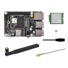 Pi A W 4G Kit OnBoard RV1106 Linux Development Board with WIFI and 4G Module 256MB DDE3L 1TOPS Computing Power