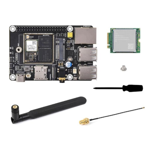 Pi AW 4G Kit OnBoard RV1106 Linux Development Board z Modułem WIFI i 4G 256 MB DDE3L 1TOPS Computing Power