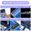 DIY Calculator Kit LED Display Calculator Electronic Making with Batteries for Learn Soldering Assembly Practice B 5