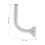 Adjustable Outdoor Antenna Mounting Bracket 2pcs WallMounted Pole for Wireless CPE 2
