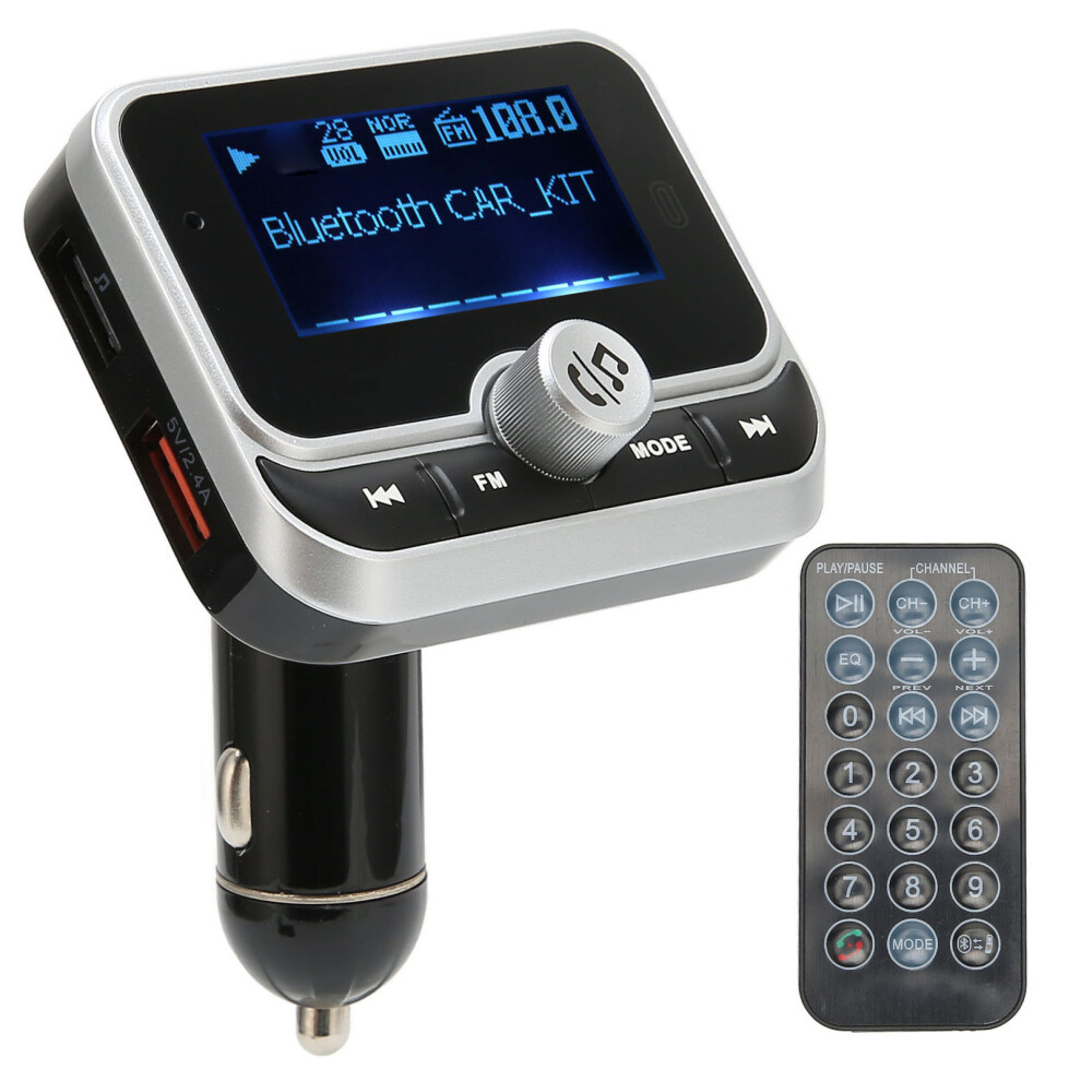 Bluetooth Fm Transmitter Car Charger 1.8" Screen 32Gb Charger 8361390228781