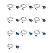 10X USB auf Parallel IEEE 1284 Drucker Adapter Kabel PC (Verbinden Sie Ihren Alten Parallel-Drucker mit Einem USB-Port)