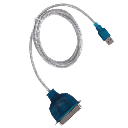 10X USB to Parallel IEEE 1284 Printer Adapter Cable PC (Connect Your Old Parallel Printer to A USB Port) 2