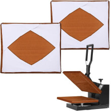 Heat Press Plate Packaging Cover, PTFE Heat Press Plate Packaging Cover to Protect the Sublimation Heat Press Plate L