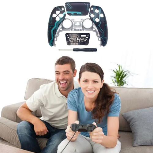 For PS5 Elite Gamepad BDM-010 1Rd Generation Version Front Cover Gamepad Replacement Top Cover Replacement Refit Part,A 2