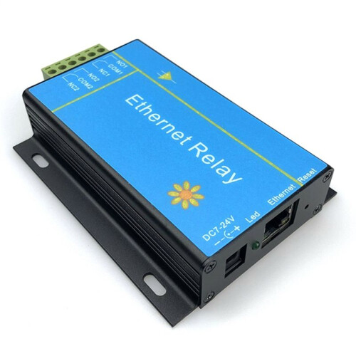 2 Way Ethernet Network Relay Module Ip Remote Access Controller Intelligent  Home Industrial Grade Support Modbus 2