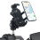 Motorcycle Fork Stem Phone Mount with Vibration Dampener, Adjustable Motorcycle Cellphone Holder Screw Mount - M10 7