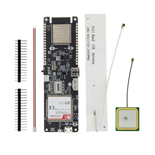 T-SIM7670G-S3 LTE 4G ESP32-S3 Development Board Cellular Module IOT Devices Low-Power Long-Range Communication with GPS