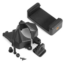 Supporto per Telefono DumboRC X6 con Clip per Telecomando Trasmettitore 2.4G 6CH per Auto e Barca RC 1/10 1/8 SCX10 D90