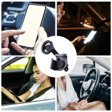 Adjustable Car Phone Cradle Dash Stand Support with Suction Cup Magnetic Bracket Automobile Mobile Phone Holder Cradle B