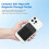 For Magnetic Mobile Phone Small Tail Decoder Storage Cover Magnetic Small Tail Decoder Bracket Bag Protective Cover A 2