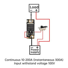 10PCS 160A High Power MOS Trigger Drive Module Field Effect Tube PWM Regulation Electronic Control Board