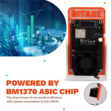 For Bitaxe Gamma 601 1.2TH/S BTC Solo Miner Upgrade Stand 18-22W BM1370 Asic From S21 Pro BTC Crypto Miner AU PLUG