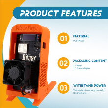 Bitaxe Gamma 601 BTC Solo Miner 1,2TH/S 1200GH/S 18W BM1370 Asic Chip Von S21 Pro Bitcoin BTC Miner BR-Stecker
