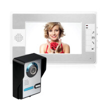 7Inch Monitor HD Camera Video Door Phone Doorbell Intercom System IR Night Vision Wired Doorbell Camera Wireless US Plug