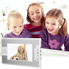 7Inch Monitor HD Camera Video Door Phone Doorbell Intercom System IR Night Vision Wired Doorbell Camera Wireless EU Plug