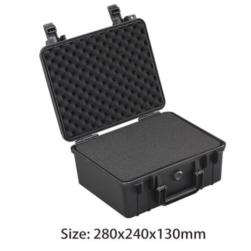 Tool Case Protective Shockproof Sealed Dustproof HardCase for Home Outdoor Warehouse Multipurpose Compact CarryingCase,E 1