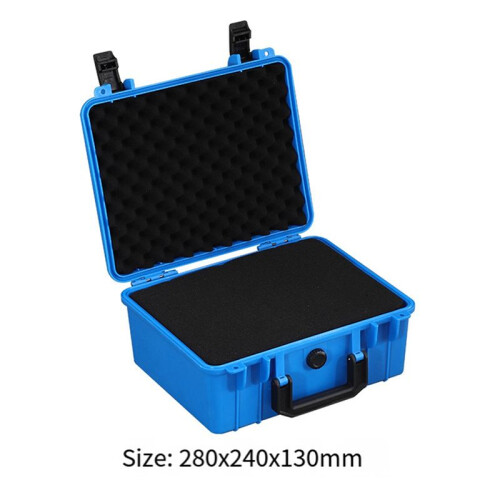 Tool Case Protective Shockproof Sealed Dustproof HardCase for Home Outdoor Warehouse Multipurpose Compact CarryingCase,A 2
