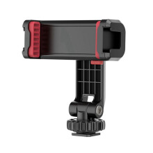 ST-06S Uchwyt na Telefon 360 Obrotowy Pionowy Statyw Mocujący DSLR Bezlusterkowiec Telefon Komórkowy Transmisja na Żywo Stały Uchwyt