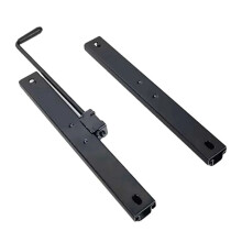 Single Lock Car Slide Rail High Strength Adjustable Slide Rail Assembly Kit for Loader Forklift Tractor B