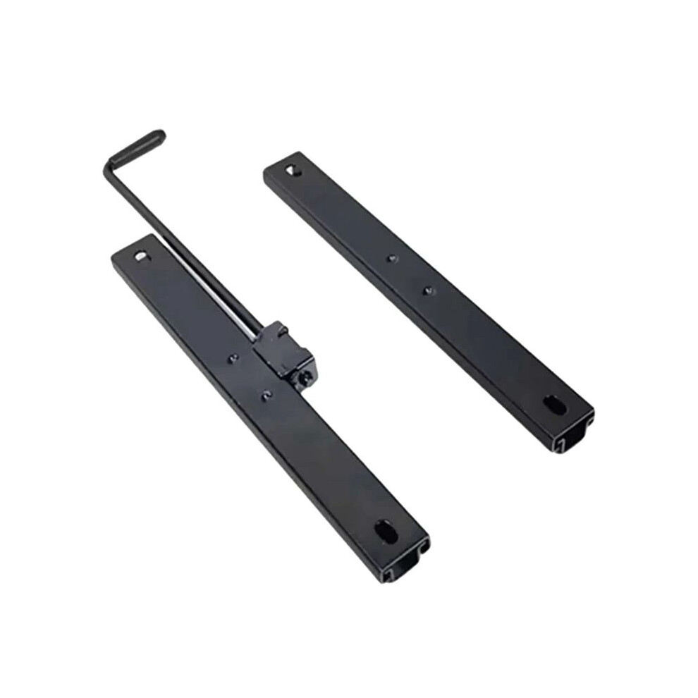 Single Lock Car Slide Rail High Strength Adjustable Slide Rail Assembly Kit For Loader Forklift Tractor B 4712737223848