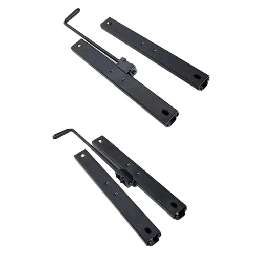 Single Lock Car  Slide Rail High Strength Adjustable  Slide Rail Assembly Kit for Loader Forklift Tractor B