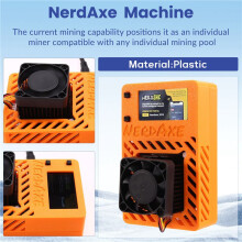 NerdAxe NerdMiner Miner 500Gh/S BM1366 ASIC Chip Solo Loterij BTC Miner voor Bitaxe Loterij Mining Miner AU-Stekker