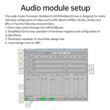 For DSP Digital Reverb Circuit Module Voice Changer Eq Howling Control Frequency Shifter Effect Mixer Sound Effects