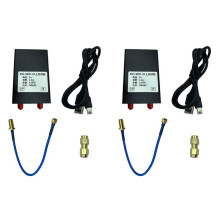 2X Upconverter  RTL-SDR NE602 125MHZ 1.6W 150K-30MHZ Upconverter  per Ricevitore RTL2383U RTL-SDR con Cavo di Collegamento