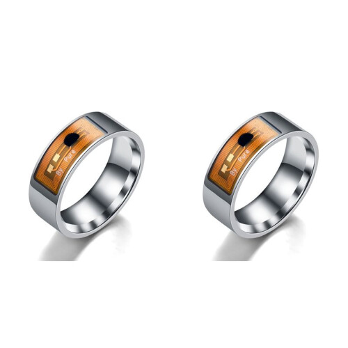 2X NFC  Chip Ring Mobile Phone Label  Ring New Technology NFC Wearable  Ring A