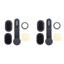 2X Baseus Auto Luchtuitlaat Telefoonhouder Draaibare Verstelbare Mobiele Telefoon Houder Magnetische Auto Mobiele Telefoon Houder voor Rijden Gebruik