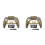 2X for PS5 Elite Gamepad BDM-010 1Rd Generation Version Front Cover Gamepad Replacement Top Cover Refit Part,G 1